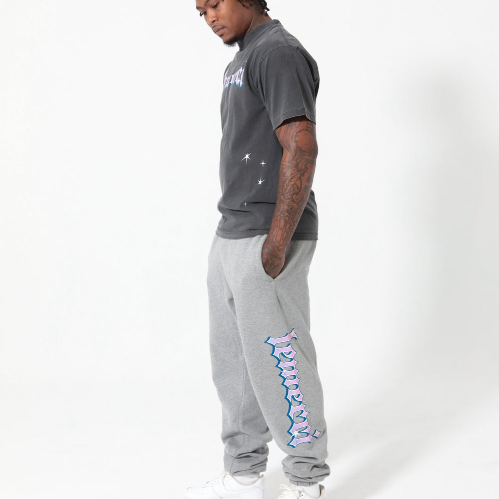 GREY Y2K SWEATPANTS