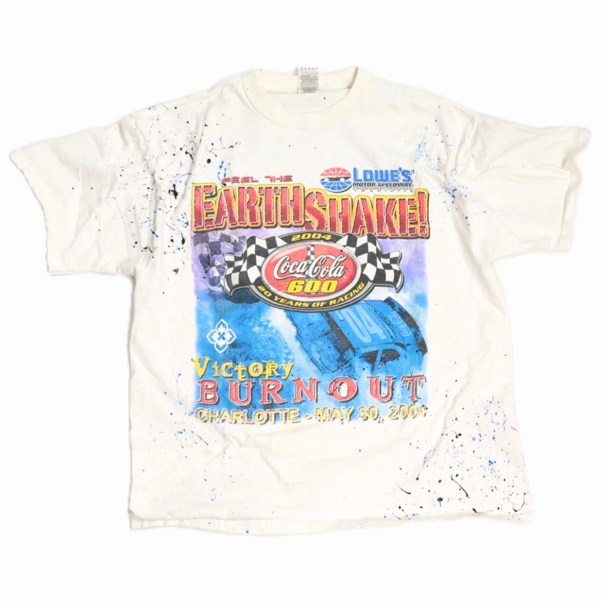 VINTAGE COCA-COLA 600 RACING T-SHIRT