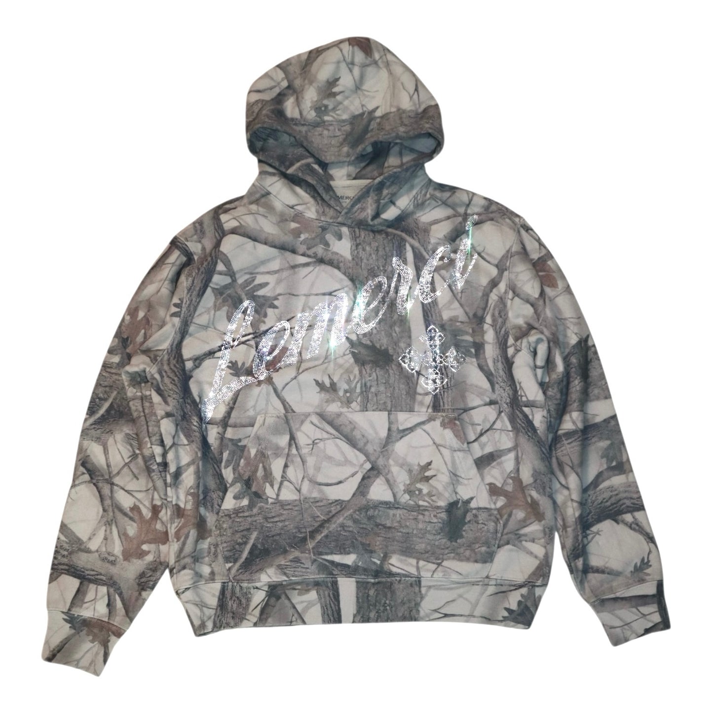 CAMO RHINESTONE SWEATSHIRT