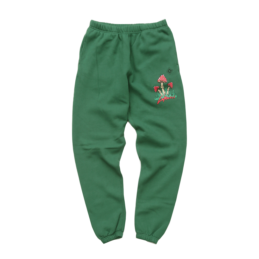 MUSHROOM GRAPHIC SWEATPANTS