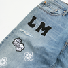 VINTAGE PATCH & PRINT DENIM